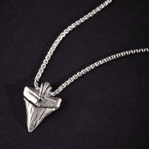 Sterling Shark Tooth Necklace